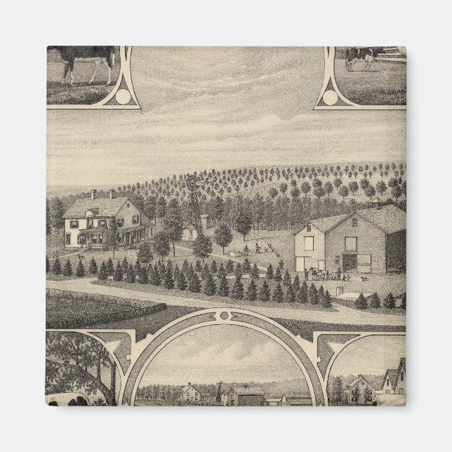 Catalpa, Nebraska Magnet (Framsidan)