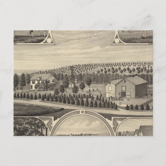 Catalpa, Nebraska Vykort (Framsida)