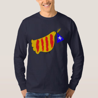 Catalunya Pau i Llibertat , Katalonien fredsduva T-shirt