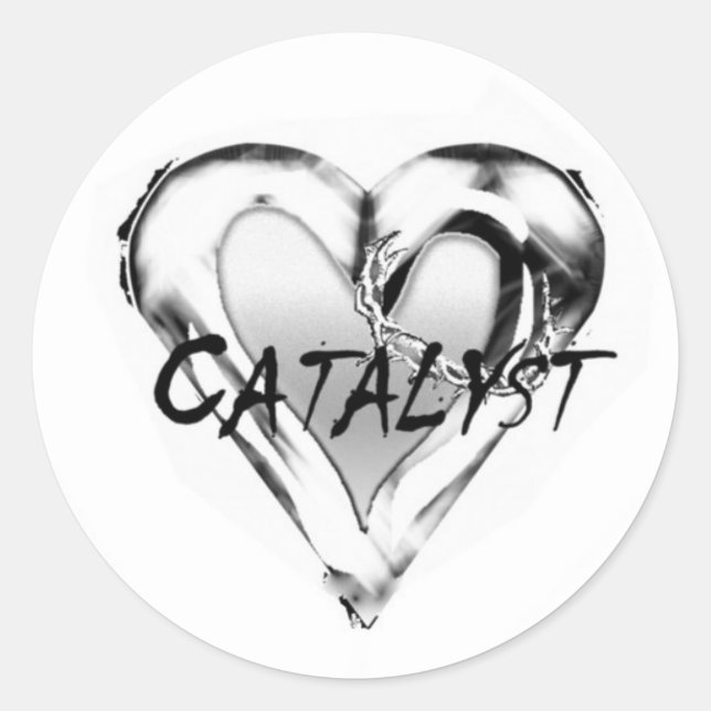 Catalyst Runt Klistermärke (Framsida)