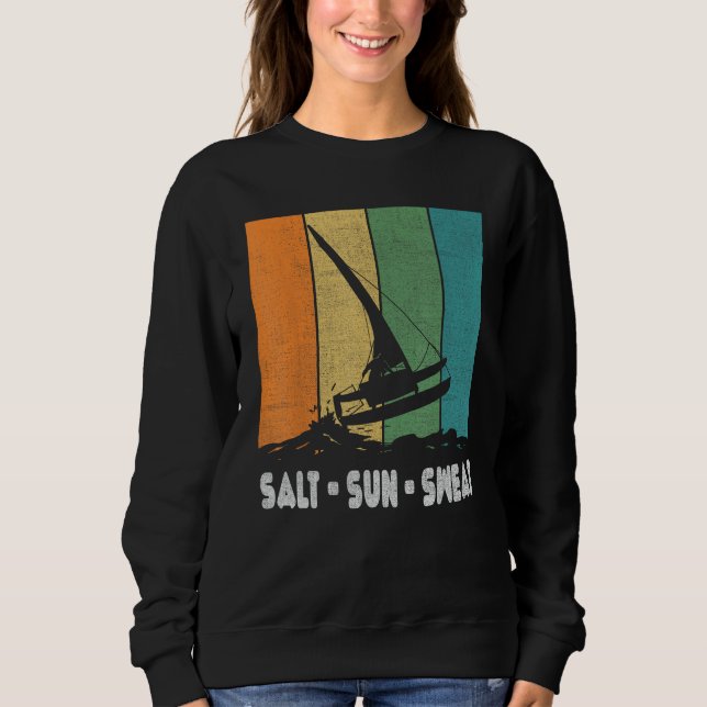 Catamaran Boat Sailing 2 T Shirt (Framsida)