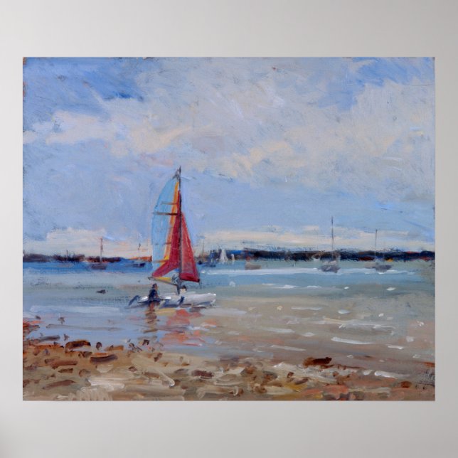 Catamaran Brittany Poster (Framsidan)