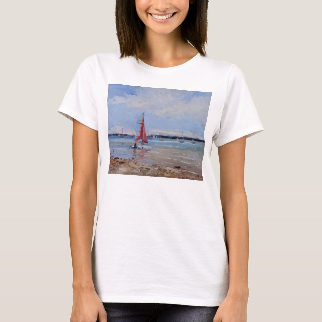 Catamaran Brittany T-shirt (Framsida)