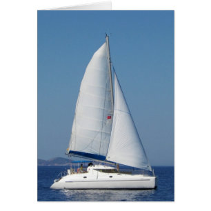 Catamaran Catchup Hälsningskort
