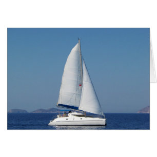 Catamaran Catchup Hälsningskort