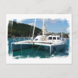 Catamaran Postcard Vykort
