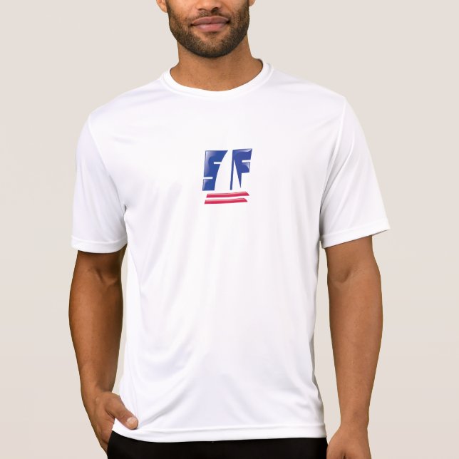Catamaran Sailing_Pontoon Tävla_S.F. Bay Boating Tee Shirt (Framsida)