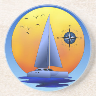 Catamaransegling Underlägg Sandsten