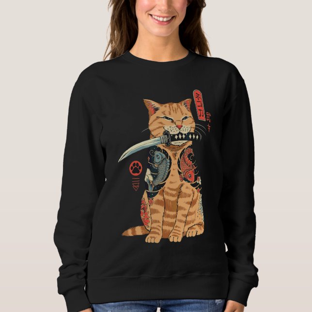 Catana Cat T Shirt (Framsida)