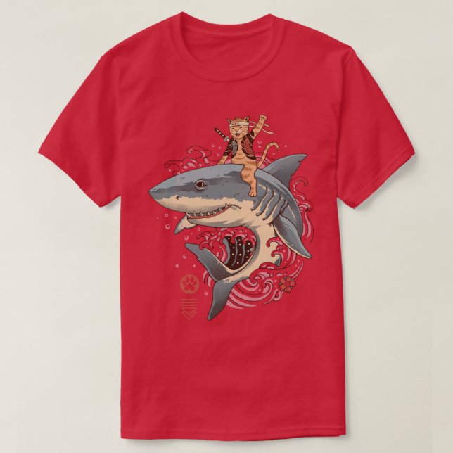 Catana Shark T Shirt (Design framsida)