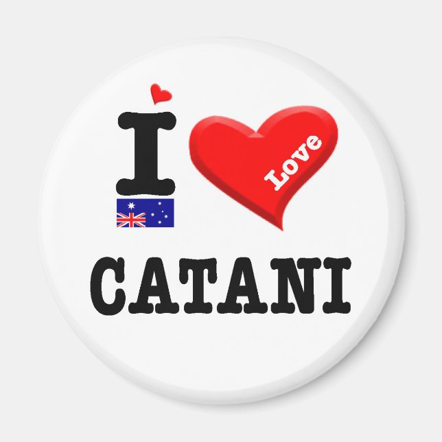 CATANI - I KÄRLEK MAGNET (Framsidan)
