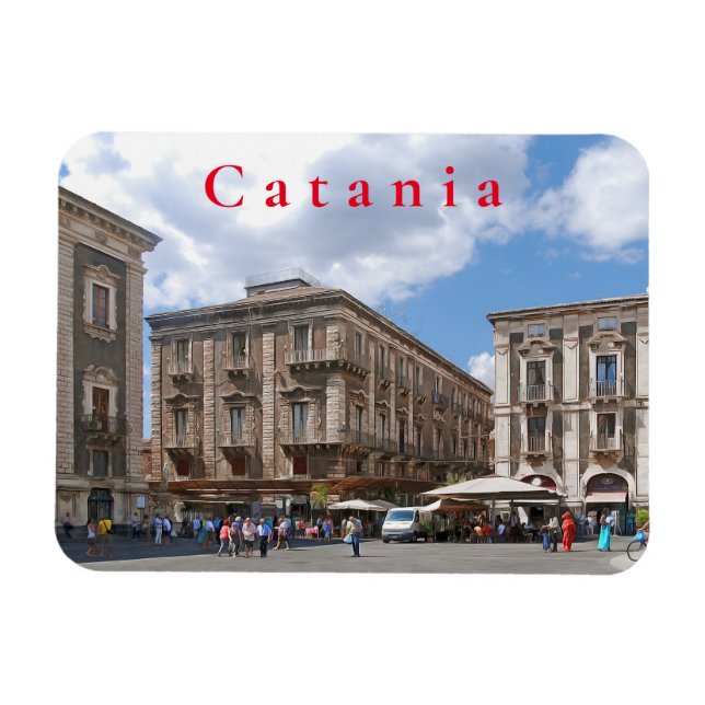 Catania. 7. magnet (Horisontell)