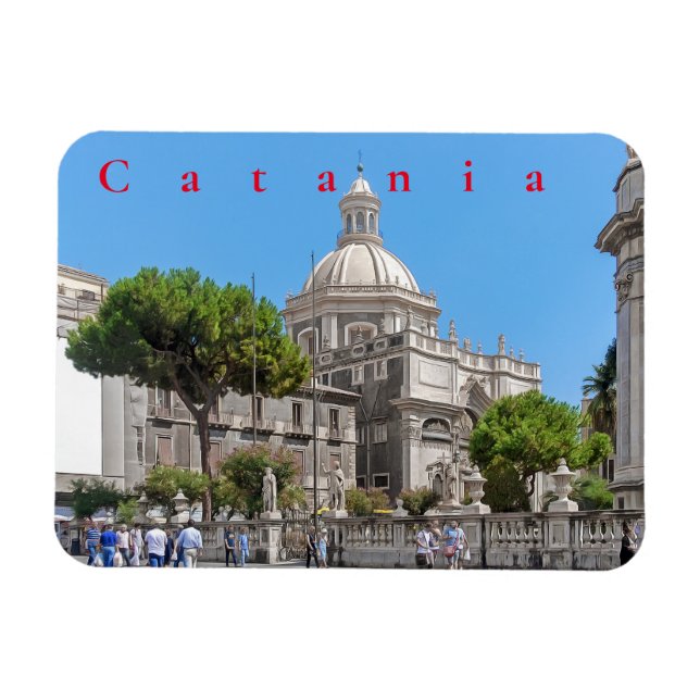 Catania. 9. magnet (Horisontell)
