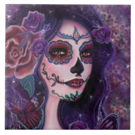 Catania day of the dead av Renee Lavoie Kakelplatta