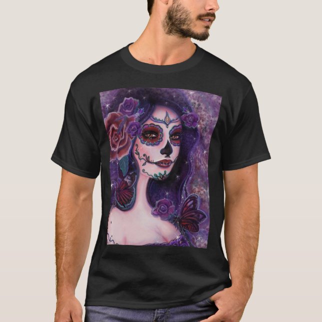 Catania day of the dead by Renee Lavoie   T Shirt (Framsida)