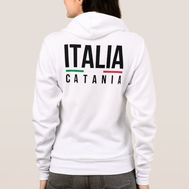 Catania Italien T-shirt (Baksida)