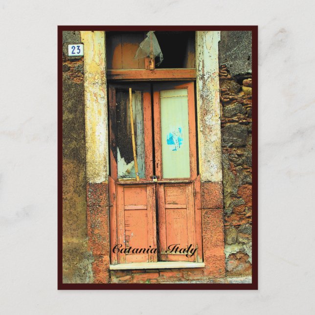 Catania. Italien Vykort (Framsida)