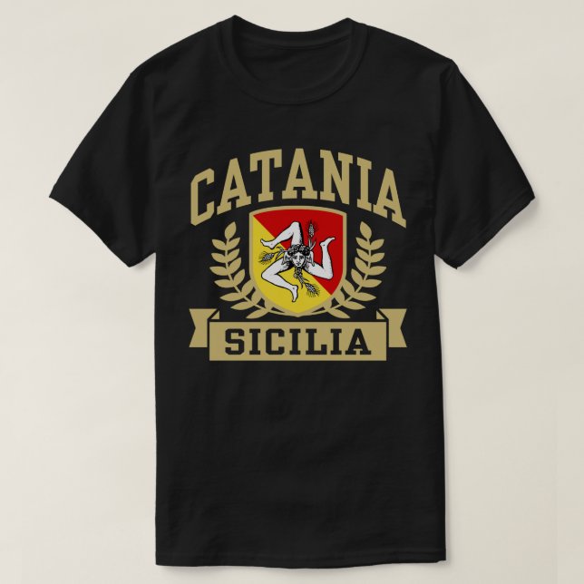 Catania Sicilia T-shirt (Design framsida)