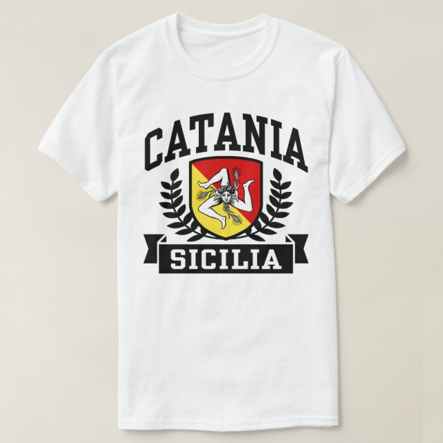 Catania Sicilia T-shirt (Design framsida)