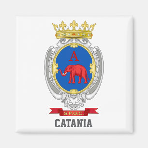 Catania, Siciliens vapensköld Magnet