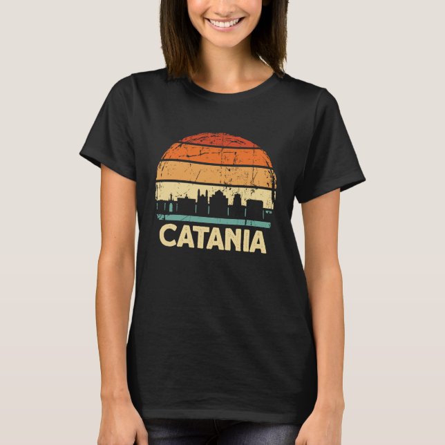 Catania Siluett T Shirt (Framsida)