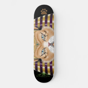 CATankhaMEOW Mini Skateboard Bräda 18,5 Cm