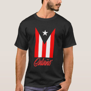 Catano Puerto Rico Flagga S T Shirt