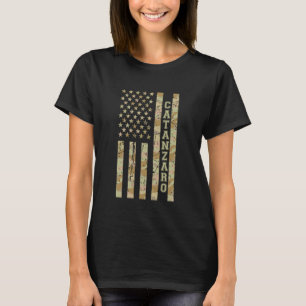 Catanzaro City Pride Italien Ökenkamouflage Distre T Shirt