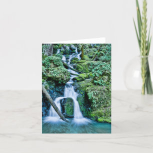Cataract Bäck Waterfall Kort