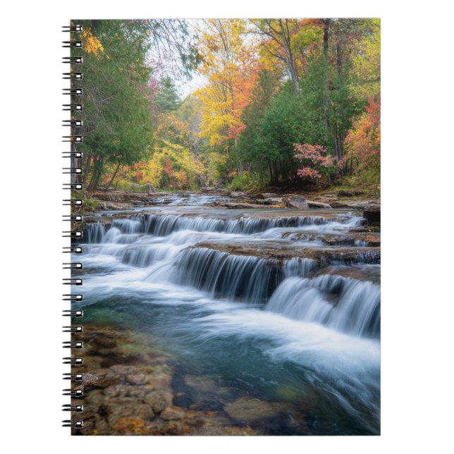 Cataract Falls i USA Anteckningsbok (Framsidan)