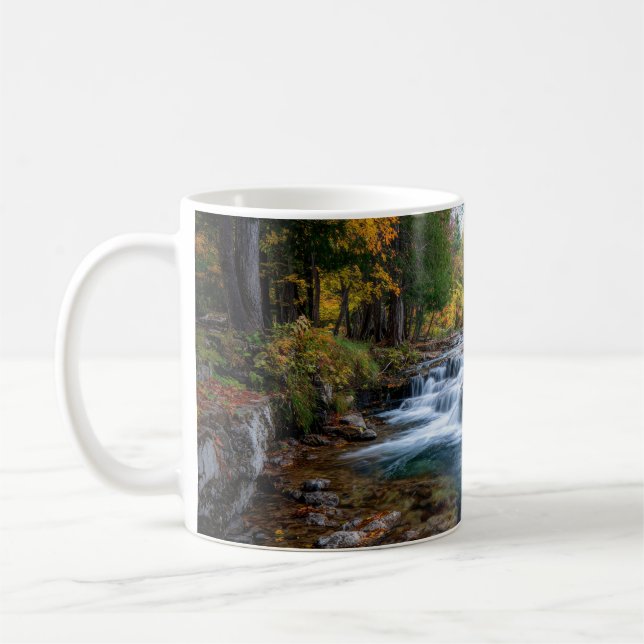 Cataract Falls i USA Kaffemugg (Vänster)
