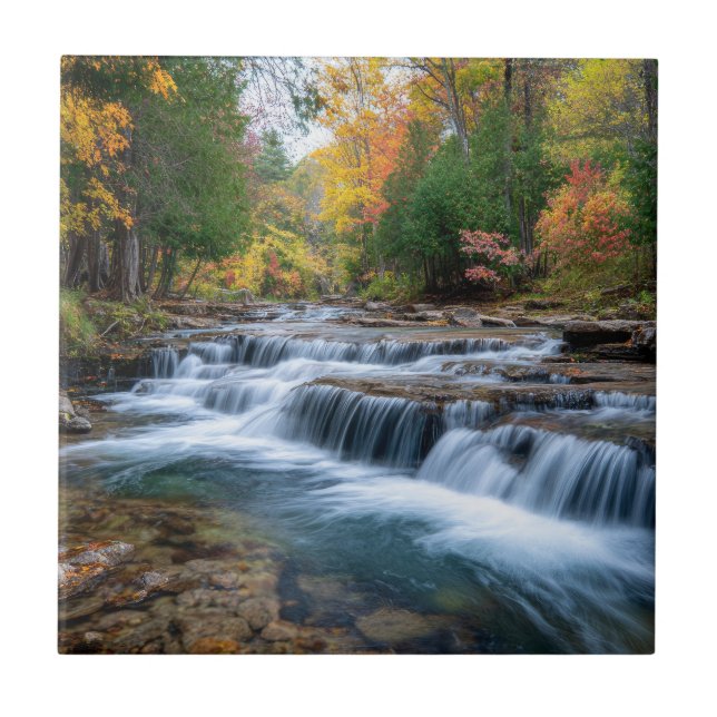 Cataract Falls i USA Kakelplatta (Framsidan)