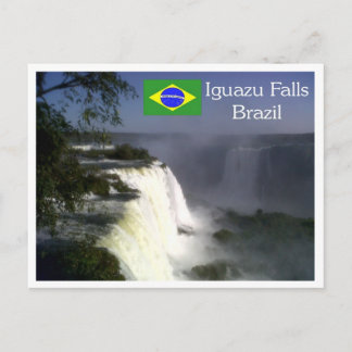 Cataratas de Iguazu, Iguazu Falls Postcard Vykort