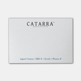 Catarra som Posta-Det noterar med agentkontakten Post-it Block