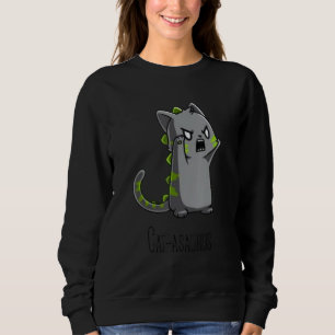 Catasaurus Kitten Kattunge Dinosaur T-Rex Dino Fun T Shirt