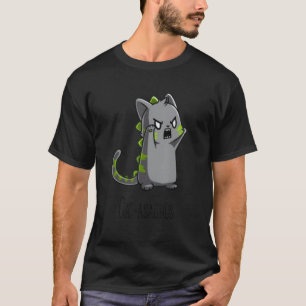 Catasaurus Kitten Kattunge Dinosaur T-Rex Dino Fun T Shirt