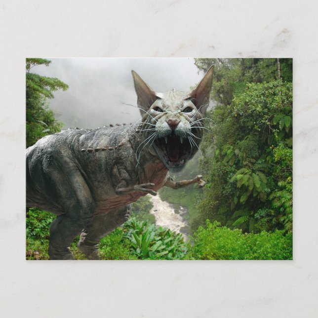 Catasaurus Rex Vykort (Framsida)
