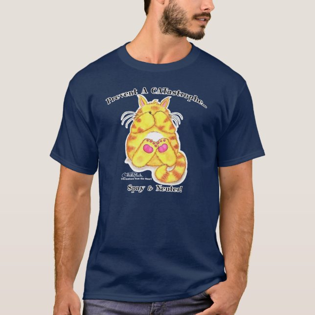 CATastrof T Shirt (Framsida)
