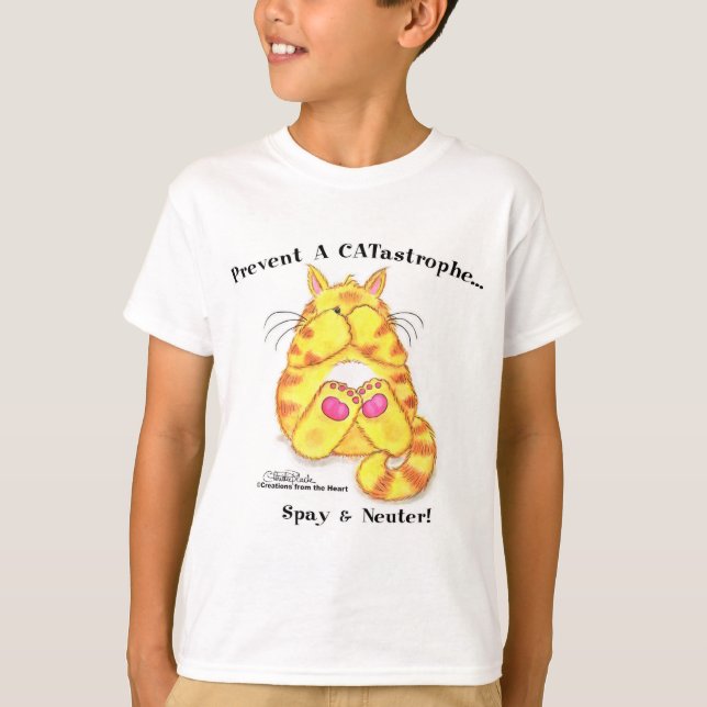 CATastrof Tee Shirt (Framsida)