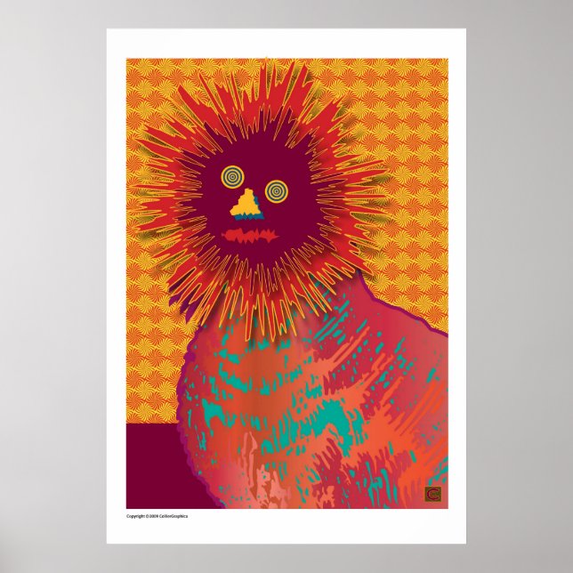 CatatonicCatPrint Poster (Framsidan)