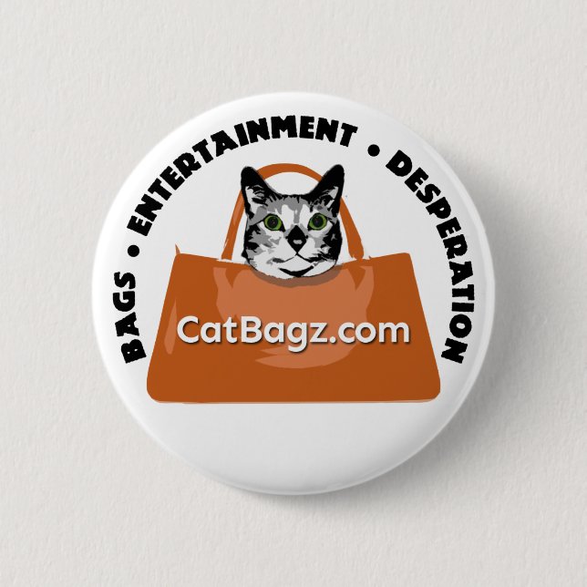 CatBagz.com | Bagage * Underhållning * Desperation Knapp (Framsida)