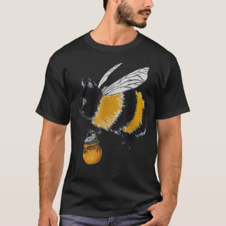Catbee Hybrid Konst Rolig Whimsisk Djur Brainrot T Shirt