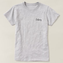 Catberry Enkel Stil T-Shirt