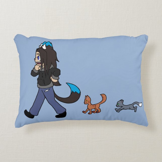 Catberry Prydnadskudde (Framsidan)