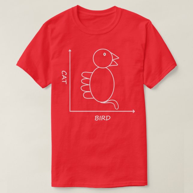 CatBird Graph T Shirt (Design framsida)