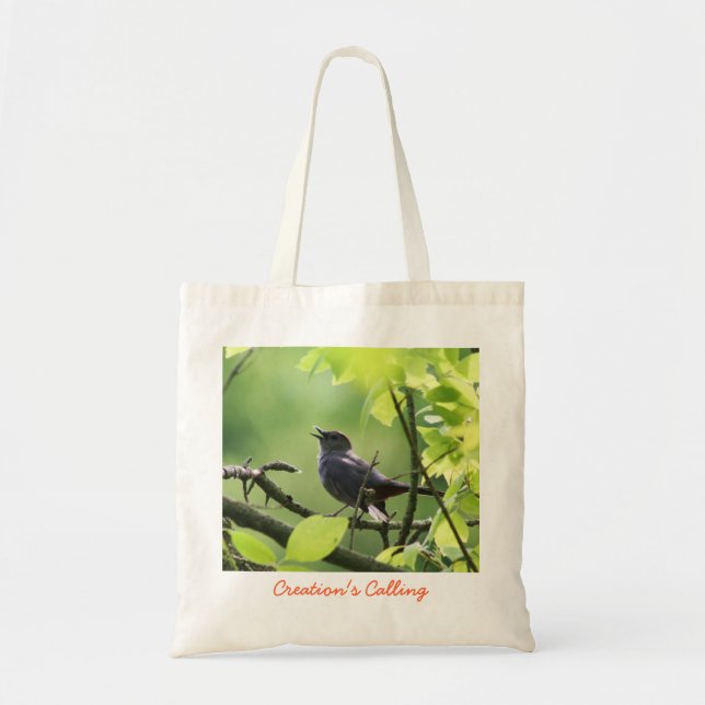Catbirdappelltoto Tygkasse (Framsidan)