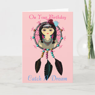 Catch A Dream Birthday Önskemål Kort