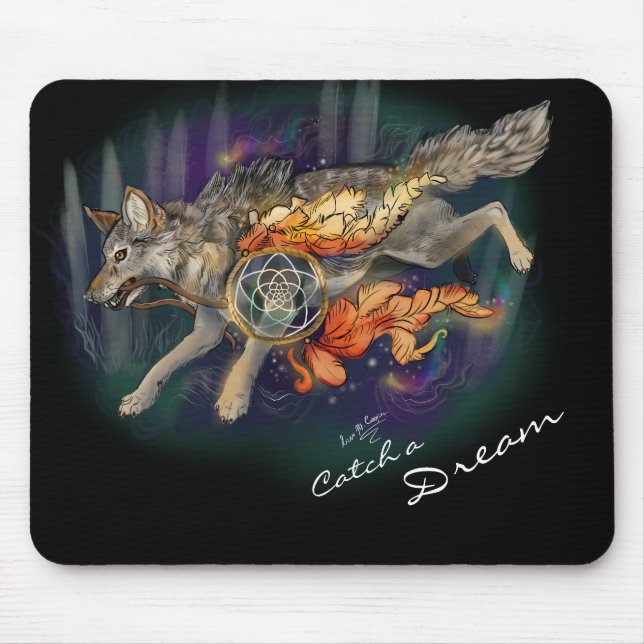 Catch a Dream, Dreamcatcher Varg~mousepad Musmatta (Framsidan)