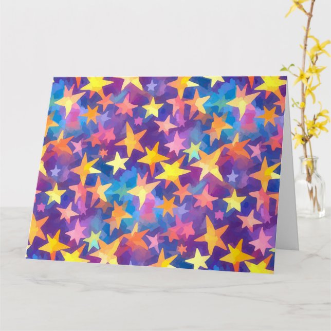 Catch a Falling Star Kort (Gul blomma)