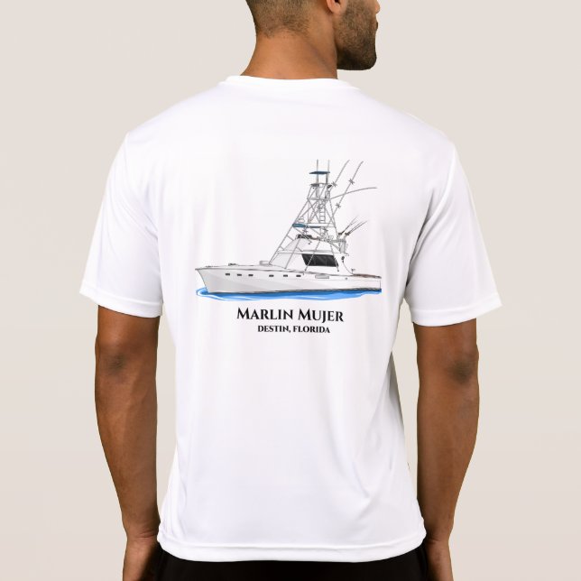 Catch&Cruise Äventyr Sport-Tek Manar T-shirt (Baksida)